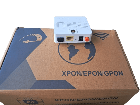 FTTH Mini ONU 1 GE Gigabit Ethernet 1 Pon Port GPON Xpon ONT Fiber Optic Network Unit — view 2