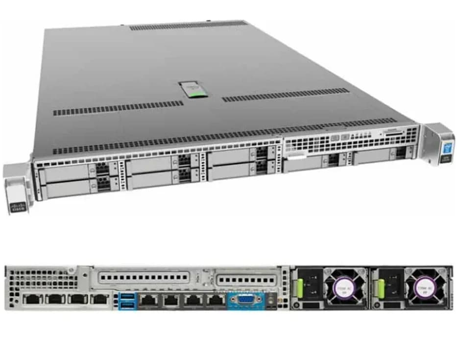 Cisco UCS C220 M4 SFF Rack Server (Suitable for MikroTik, Virtualization & Data Center Applications)