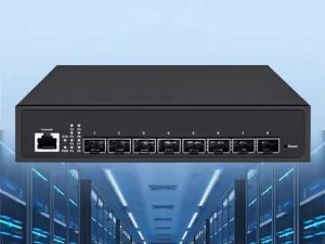 8 Port 10G SFP+ Managed Fiber Switch